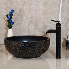 Set rubinetto miscelatore lavabo bagno ceramica piano contato