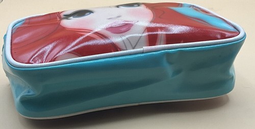 A New Rare Hot Topic The Little Mermaid Aerial Disney Zip Make- Up Bag  - Picture 4 of 6