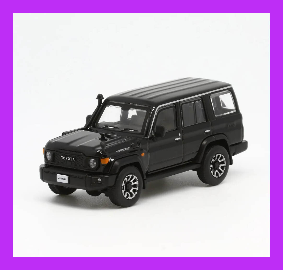 SEP 2024 MODEL1 Toyota Land Cruiser 70 Attitude Black Mica