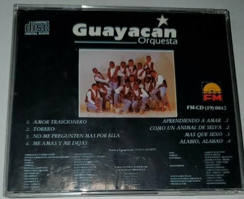 Guayacan Orquesta Con El Corazon Abierto Salsa Cd Colombia Amor Traicionero 1992 - Picture 2 of 4