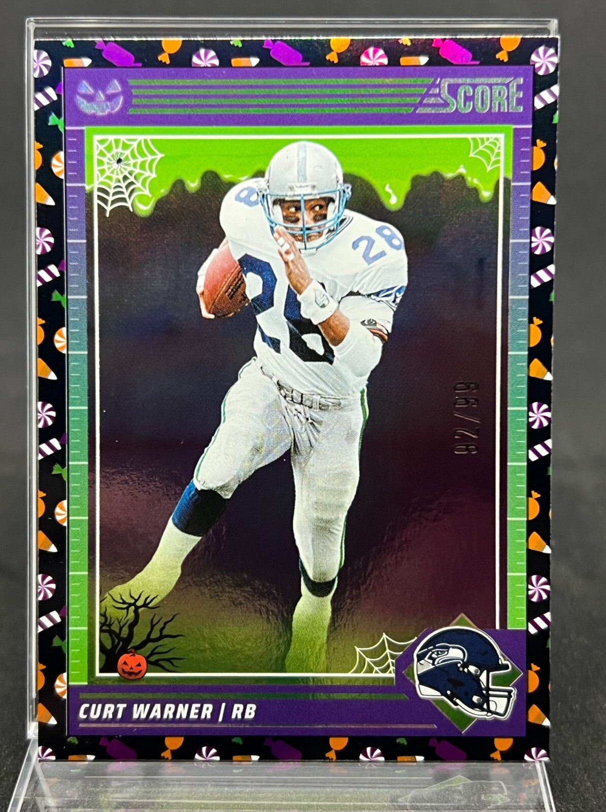 2024 Panini Score-A-Treat - Candy  #260 Curt Warner 92/99
