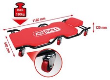 Fahrbare Liege, 1160x540mm - KS Tools 500.8003