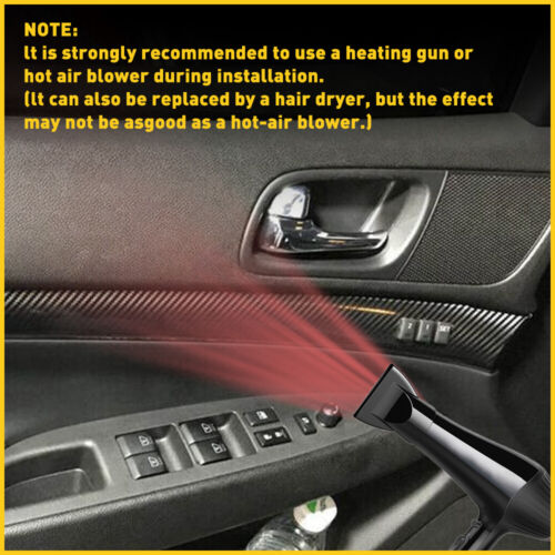 For Infiniti G25 G35 G37 coupe 3D Carbon Fiber Pattern Interior DIY Trim EXD - Picture 5 of 10