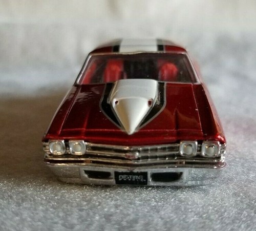 Jada Toys 1/64 1959 Chevy Chevelle SS Red White 59 Chevrolet Rare #90062 - Picture 2 of 12