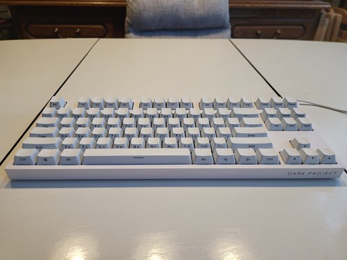 Dark Project KD87A mechanical keyboard, Cyrillic & English keycaps, Gateron Reds - Photo 3/8