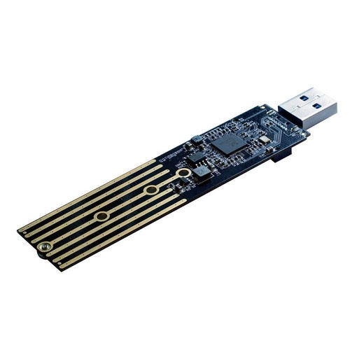 NVMe to USB Adapter, M.2 SSD to USB 3.1 Type A Cards Fast Based NEW Hard W9Z2 - Photo 6/13