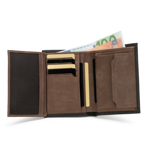 SERASAR, Herren Leder Geldbörse "Vintage", Kreditkartenetui mit RFID Schutz - Picture 23 of 31