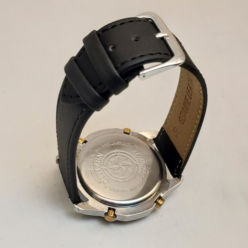 RARE CITIZEN ECO-DRIVE 0870-H24571 JAPAN CHRONOGRAPH MEN'S WATCH FOR PARTS  - Picture 9 of 10