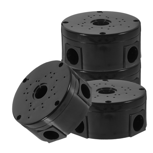 4 Pezzi Cavo Cctv Montaggio a Parete Bullet Camera Staffa Contenitore Elettrico - Foto 2 di 18