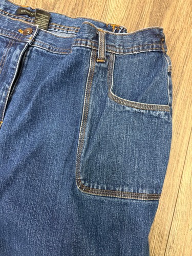Khazana Womens Stretch Denim Jeans 22W Blue Cotton Spandex Casual - Picture 4 of 8