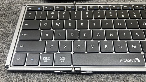 ProtoArc Foldable Keyboard and Mouse, XKM01 True Full-Size Folding Keyboard - 第 3/7 張圖片