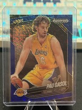 PAU GASOL 2024-25 PANINI PRIZM BLACK BLUE SHIMMER FOTL LAKERS /35