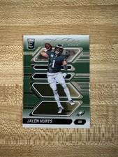 2024 Panini Donruss Elite Football Jalen Hurts Card 2 Green Philadelphia Eagles
