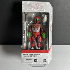 Hasbro Star Wars The Black Series  Holiday Edition   Mandalorian Warrior