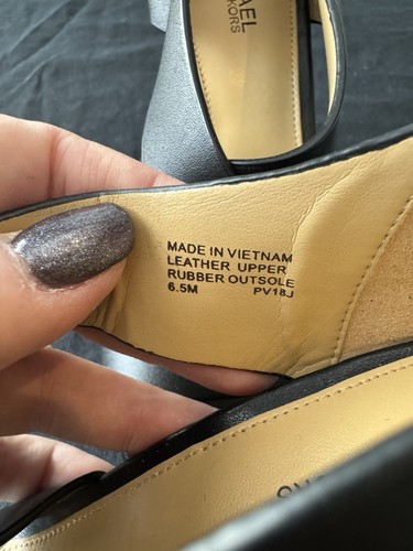Pre Owned Michael Kors Women's Black Footwear Wedge 6.5m - Picture 6 of 8