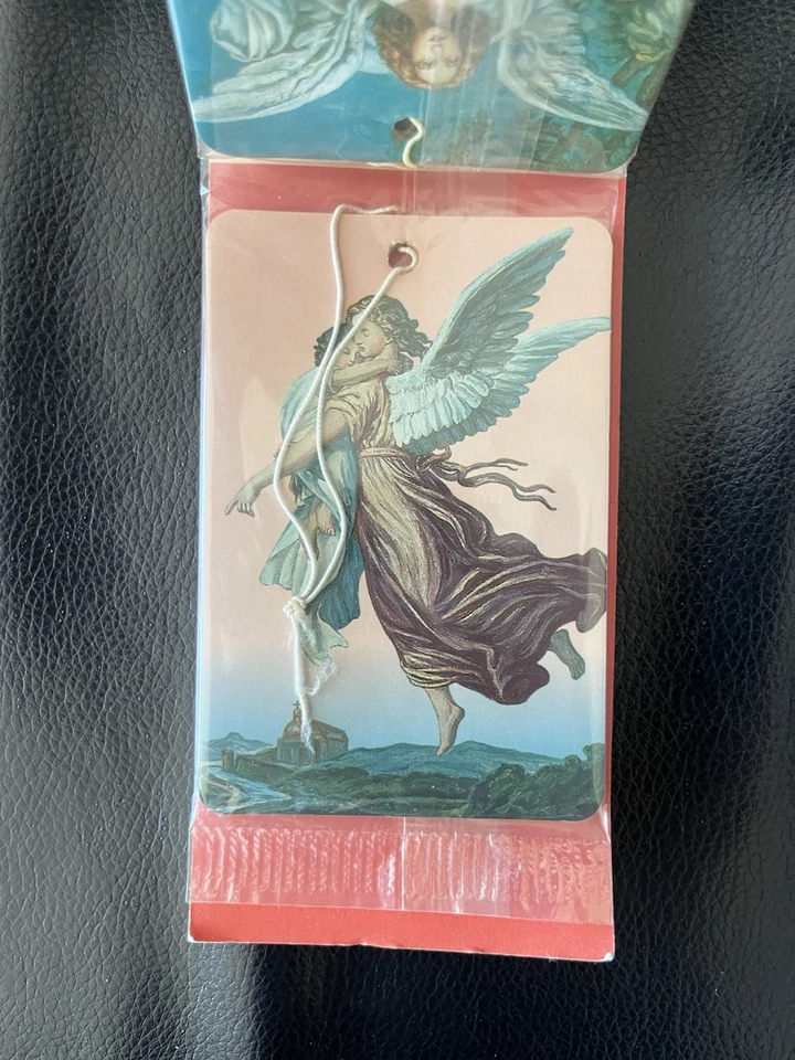 Винтажные подвесные освежители воздуха Angel's Blessing 1996 MEDO запечатанная упаковка из 3 новых из старых запасов - Изображение 3 из 4