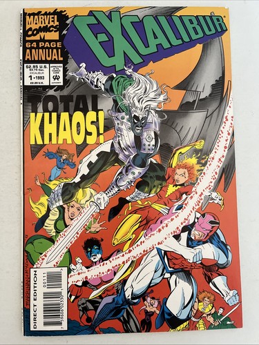 EXCALIBUR SPECIAL & 64 PAGE ANNUAL. NUMBER'S 1. (2 ISSUE 1991 & 1993 LOT) - Picture 2 of 12