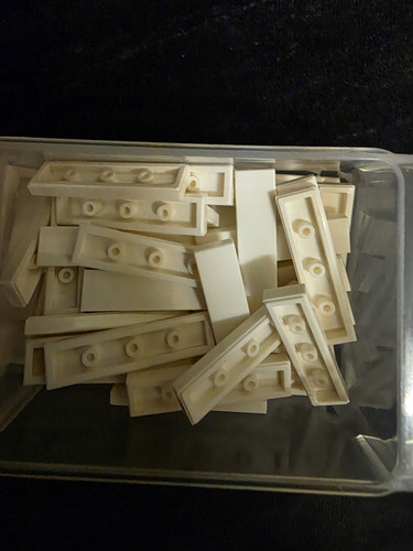 LEGO 1 x 4 Tile Smooth ( 25 Pack ) 2431 White Colour NEW. For City Modular Mocs - Picture 1 of 1