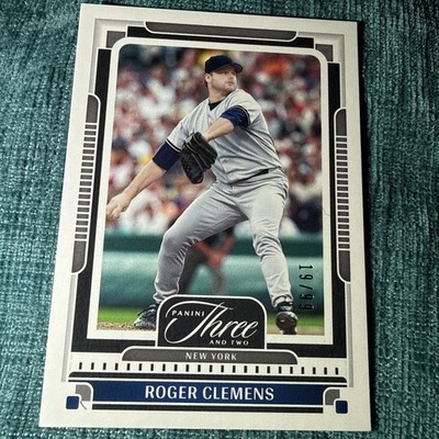 2025 Panini Three and Two #113 Roger Clemens - Yankees /99 - The Rocket