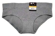   NWT No Boundaries Seamless Hipster Panty Size Large Grey Heather