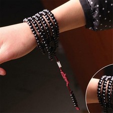 Sandalwood Buddhist Buddha 6mm 216 Prayer Beads Mala Necklace Bracelet