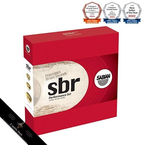 SABIAN Performance Set Becken (PSA SBR5003) Japan Brandneu