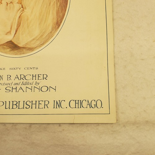 "Baby Jim" 1911 John B. Archer/J.R. Shannon litografia spartiti vintage - Foto 13 di 16