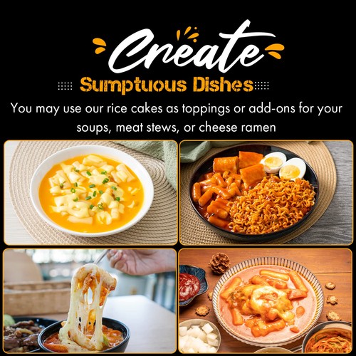 Korean Rice Cakes Tteokbokki Stick Vegan Non-GMO Gluten Free Tteok Pasta Asia... - Picture 2 of 8