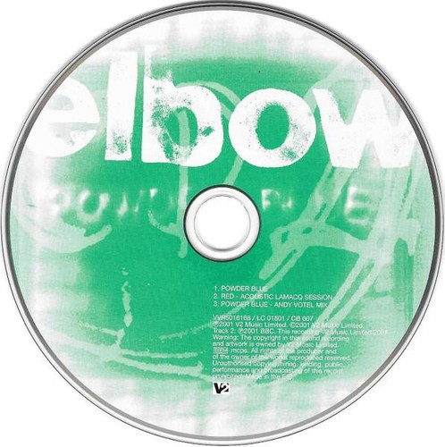 Ellbogen Pulver Blau CD Europa V2 2001 VVR5016168 - Bild 2 von 2