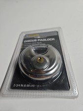 PRO ESSENTIALS Discus Padlock 2-3/4 Inches