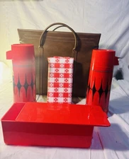 Aladdin Picnic Set-2 Thermos/ Sandwich Box/Table cloth & Carrier