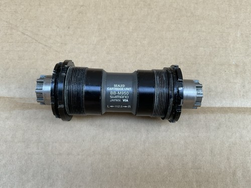 Vintage Shimano XTR BB-M950 Octalink V1 Bottom Bracket 112.5mm Retro 90s MTB Nic - Picture 2 of 7