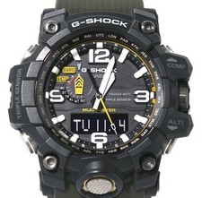 Casio G-Shock Mudmaster GWG-1000-1A3JF Solar Men's Watch Boxed Excellent
