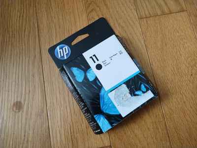 2023 GENUINE HP #11 BLACK PRINTHEAD C4810A DESIGNJET 500 800 PRINT HEAD SEALED
