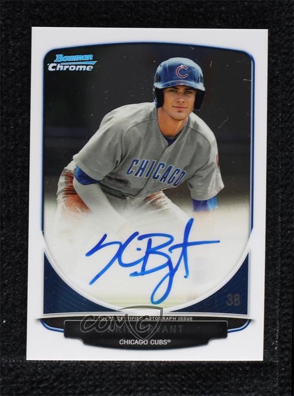 2013 Bowman Draft Chrome Prospect Auto Kris Bryant #BCA-KB