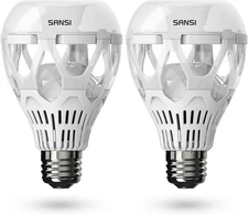 22W (200 Watt Equivalent) LED Light Bulb, A21 3000 Lumens Light Bulbs, 5000K Day