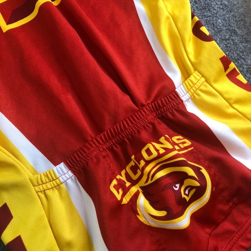 Adrenaline Promotions Jersey Mens Small Iowa State Cyclones Biking Cycling - Picture 8 of 9