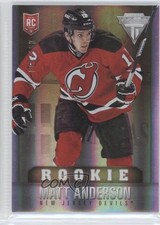 2013 Panini Titanium Rookie Draft Position Number 10/100 Matt Anderson #216 0f8