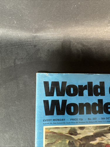 WORLD OF WONDER OCTOBER 1974 # 237 VINTAGE MAGAZINE 1974 - Picture 2 of 4