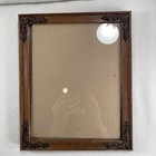 Intercraft Brown Wooden Picture Frame W/ Embossed Corner Accents