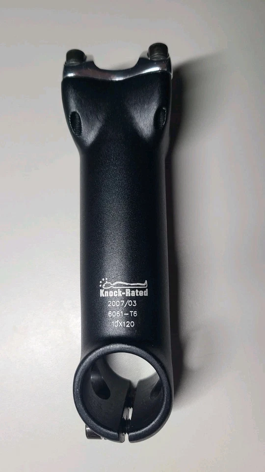 TITEC Hell Bent ProLite Road Alloy Bike Stem +/-10° Black 31.8 x 120mm - Image 4 of 4