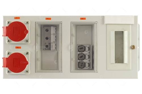 BD2-AK3M2 2CEE165S18-A651 MOELLER BD2-AK3 MODULAR CONNECTION BOX 2X 16A 3P+N+PE - Afbeelding 3 van 10