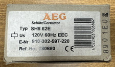 AEG SH8.62E CONTACTOR 120V 910-302-597-220 260680 **NEW IN BOX**