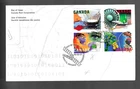 1996 Canada Technology combo FDC; illustrated front/back; Scott 1595-98