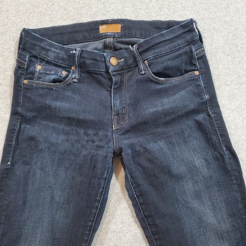 Mother Jeans Damen 25 Dark Wash High Waisted Looker Designer Denim - Bild 2 von 13