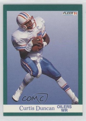 1991 Fleer Curtis Duncan #59 0a1