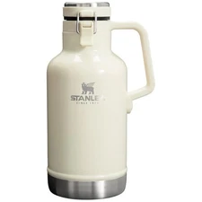Stanley Insulated Growler Cream Gloss~ 64oz. Double Wall Beer Coffee Travel~ NWT