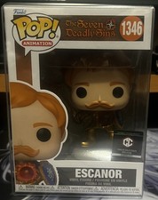 Funko Pop! The Seven Deadly Sins ESCANOR #1346 Chalice Exclusive w/ Protector