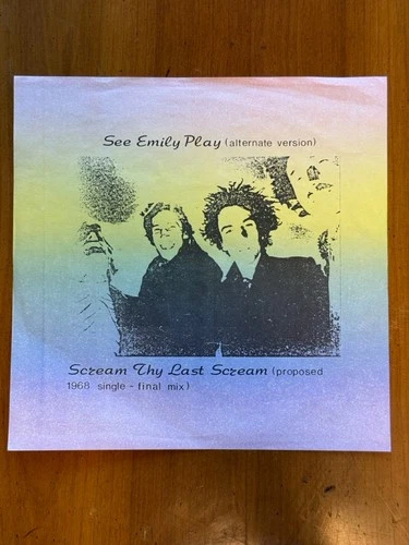 Pink Floyd – See Emily Play / Scream Thy Last Scream 7" Italian Reissue 1983