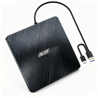 External CD DVD Drive, USB 3.0 Player Burner Writer, for PC Laptop Windows 11 10